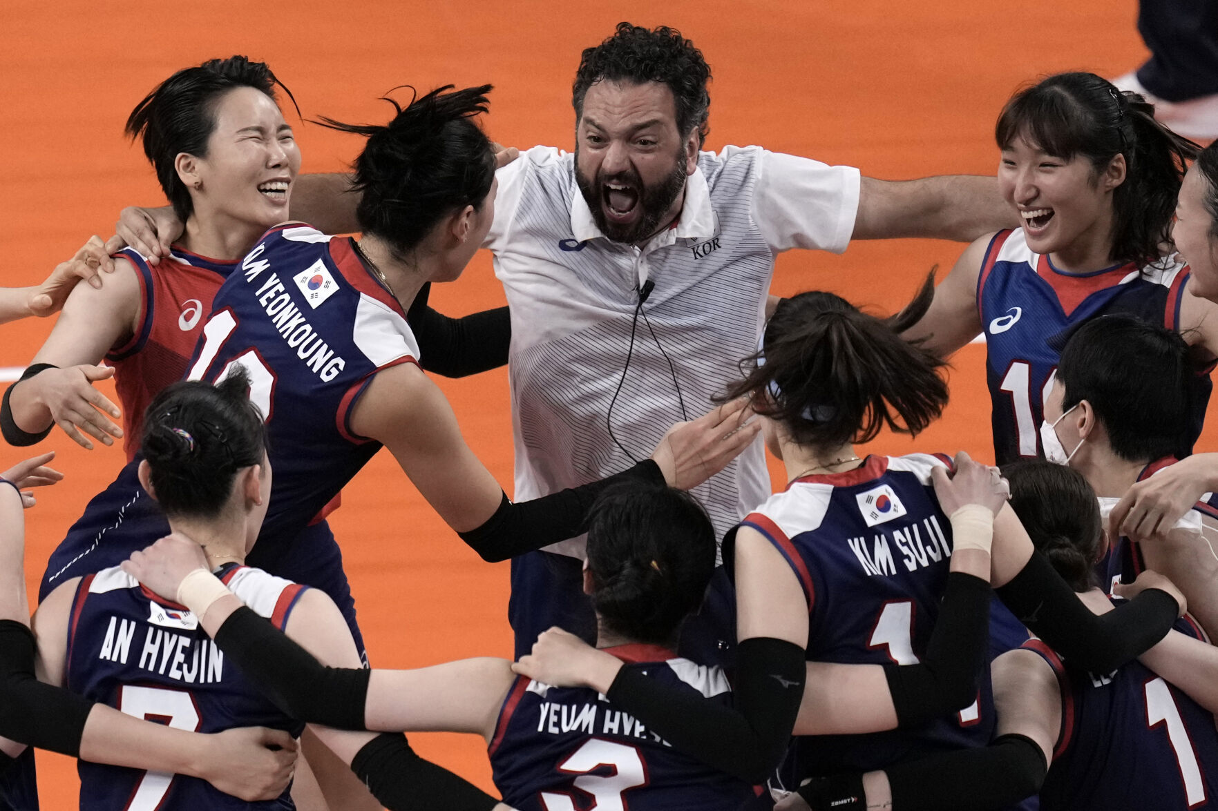APTOPIX Tokyo Olympics Volleyball